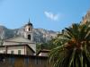 Palm and mountains by Tim Hgele